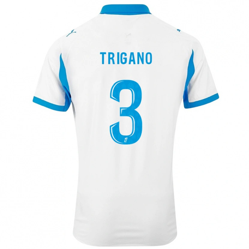 Danxen Homem Camisola Paolo Trigano #3 Branco Azul Celeste Principal 2025/26 Camisa Brasil