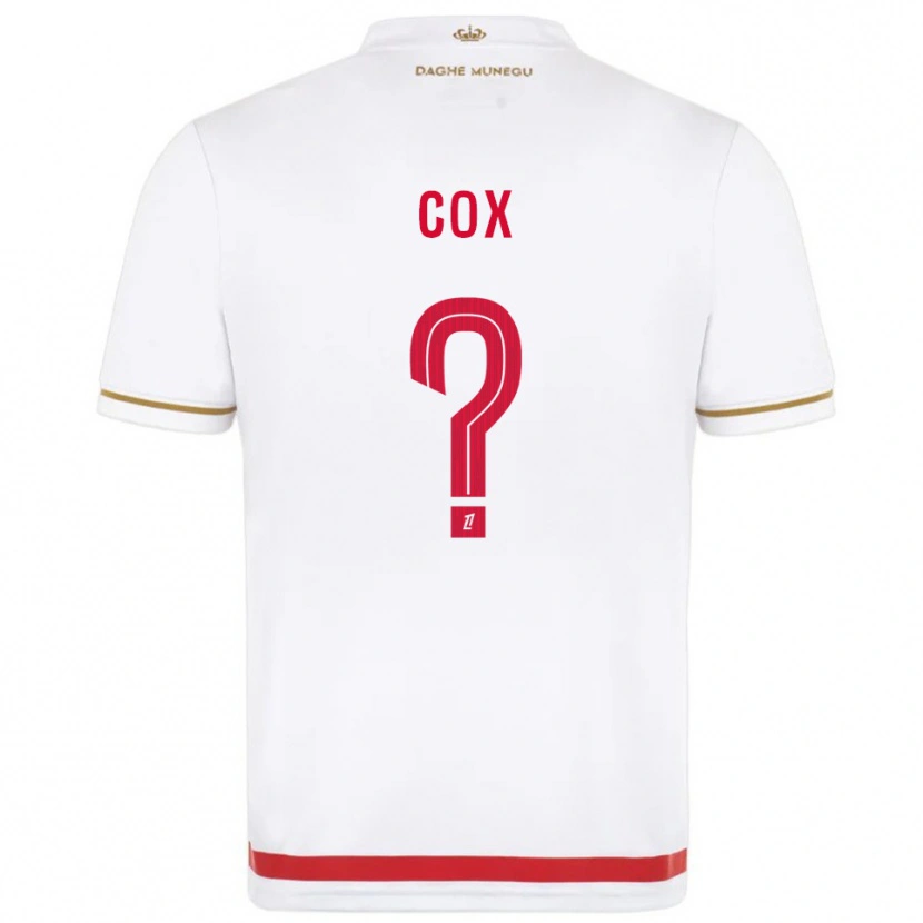 Danxen Homem Camisola Matthew Cox #0 Vermelho Branco Principal 2025/26 Camisa Brasil