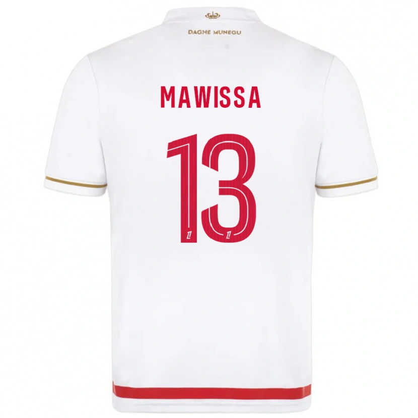Danxen Homem Camisola Christian Mawissa #13 Vermelho Branco Principal 2025/26 Camisa Brasil