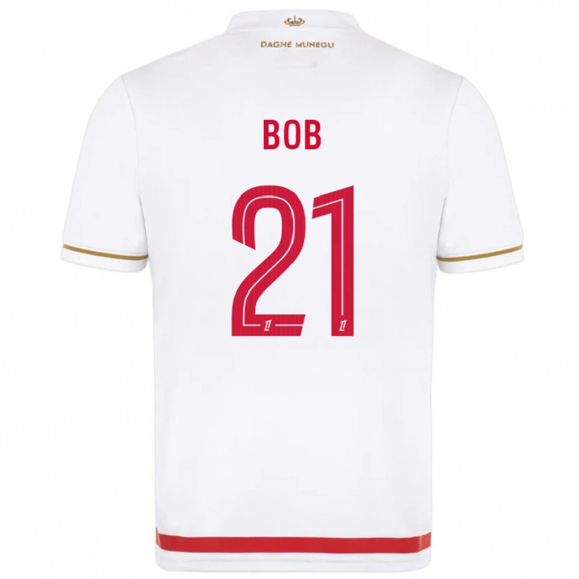 Danxen Homem Camisola Mohamed Bob #21 Vermelho Branco Principal 2025/26 Camisa Brasil