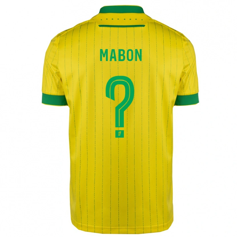 Danxen Homem Camisola Tom Mabon #0 Amarelo Verde Principal 2025/26 Camisa Brasil