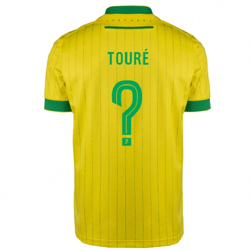 Danxen Homem Camisola Sankoumba Touré #0 Amarelo Verde Principal 2025/26 Camisa Brasil