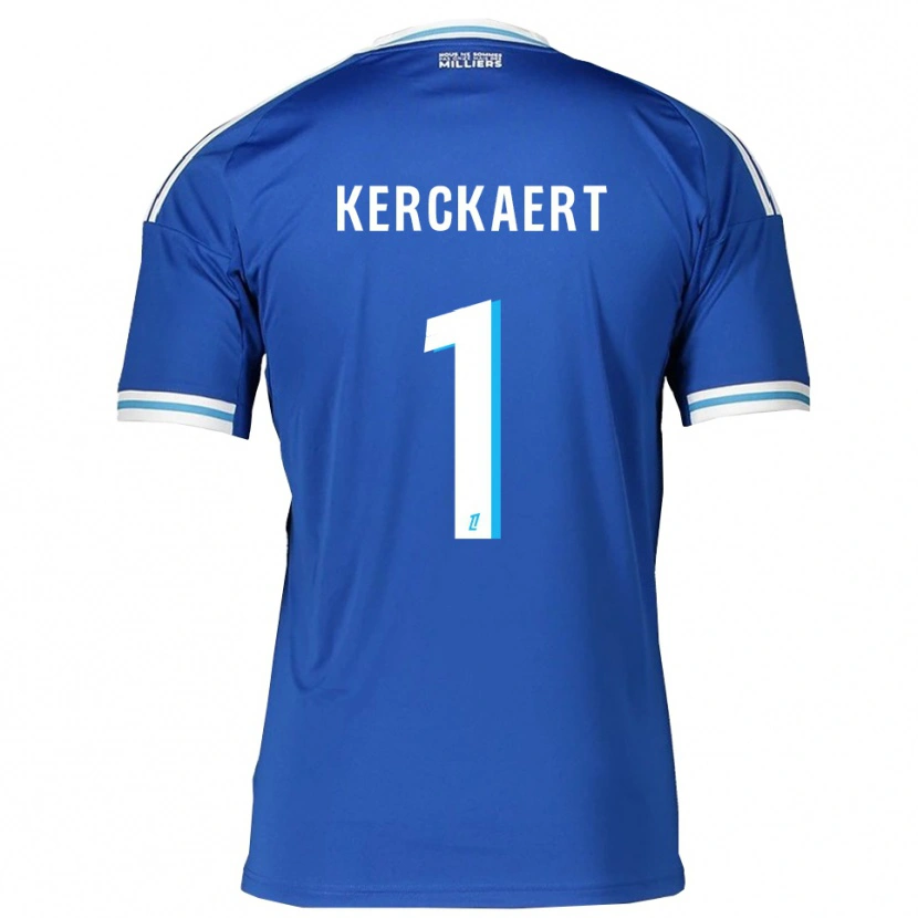 Danxen Homem Camisola Gabriel Kerckaert #1 Azul Branco Principal 2025/26 Camisa Brasil