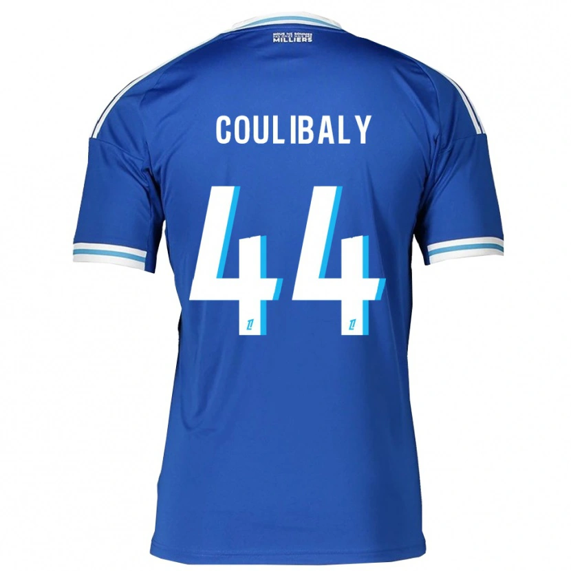 Danxen Homem Camisola Soumaïla Coulibaly #44 Azul Branco Principal 2025/26 Camisa Brasil