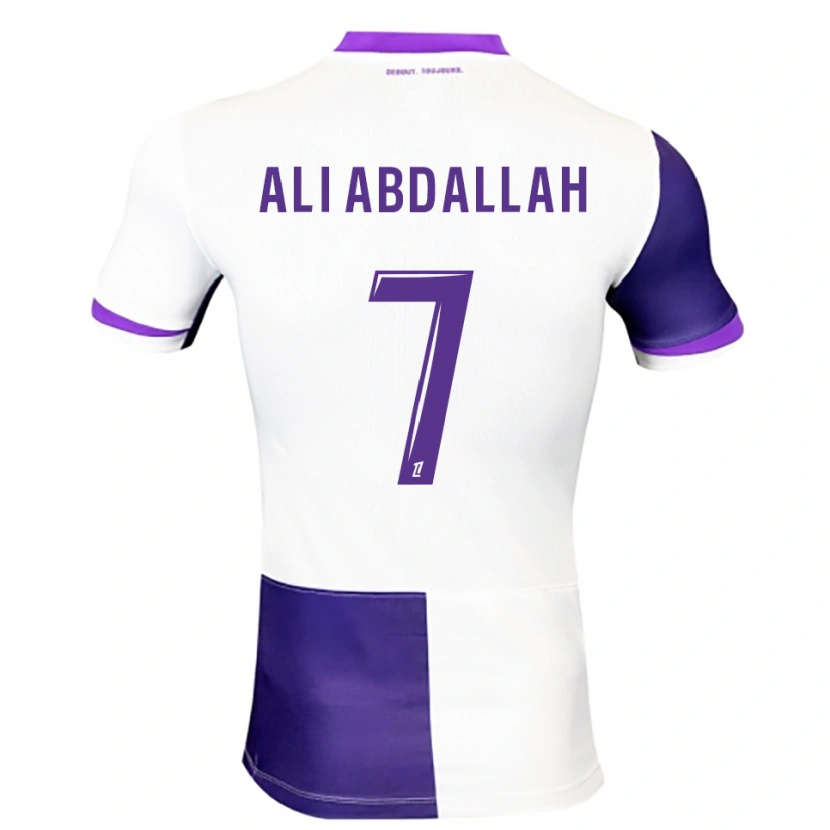 Danxen Homem Camisola Nivine Ali Abdallah #7 Roxo Branco Principal 2025/26 Camisa Brasil