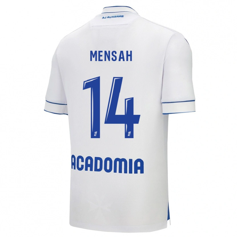 Danxen Homem Camisola Gideon Mensah #14 Branco Azul Principal 2025/26 Camisa Brasil