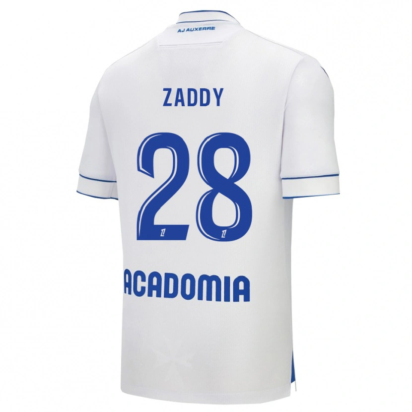 Danxen Homem Camisola Yvan Zaddy #28 Branco Azul Principal 2025/26 Camisa Brasil