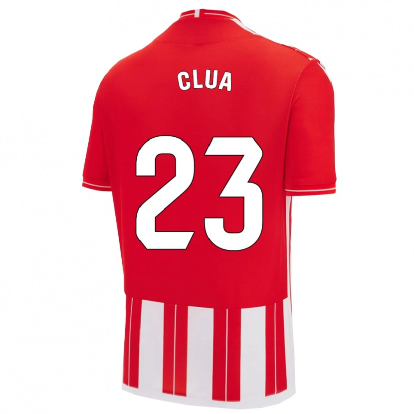 Danxen Homem Camisola Selvi Clua #23 Vermelho Branco Principal 2025/26 Camisa Brasil