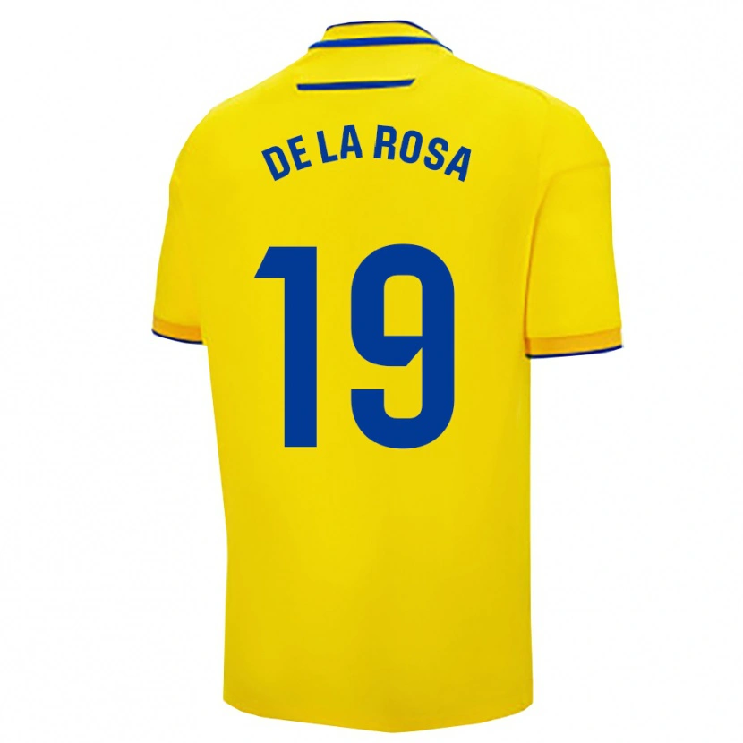 Danxen Homem Camisola José Antonio De La Rosa #19 Amarelo Marinho Principal 2025/26 Camisa Brasil