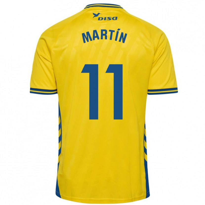 Danxen Homem Camisola Diego Martín #11 Amarelo Azul Principal 2025/26 Camisa Brasil