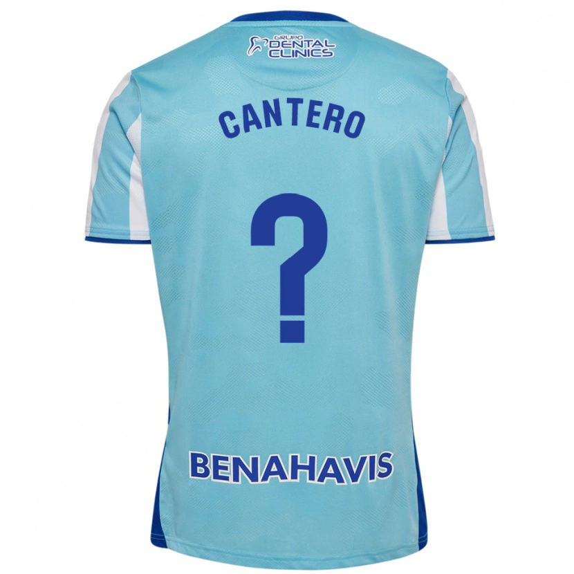 Danxen Homem Camisola José Cantero #0 Azul Celeste Branco Principal 2025/26 Camisa Brasil