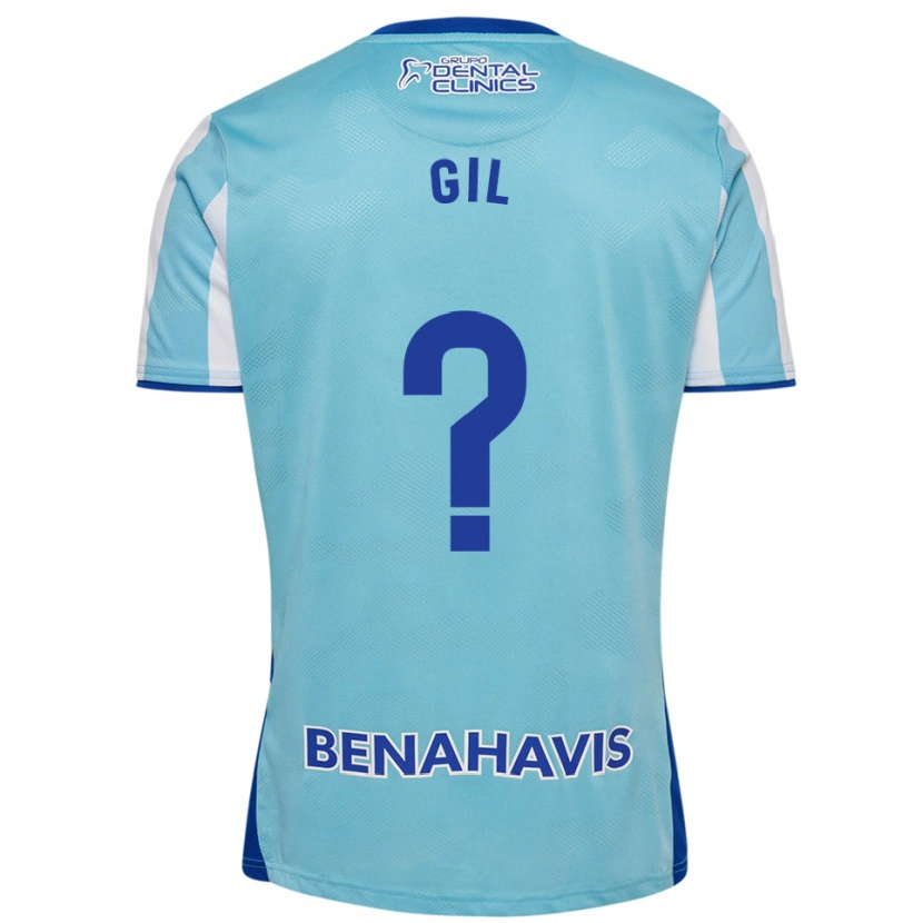 Danxen Homem Camisola José Gil #0 Azul Celeste Branco Principal 2025/26 Camisa Brasil