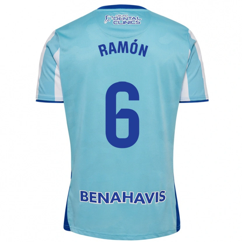 Danxen Homem Camisola Ramón Enríquez #6 Azul Celeste Branco Principal 2025/26 Camisa Brasil