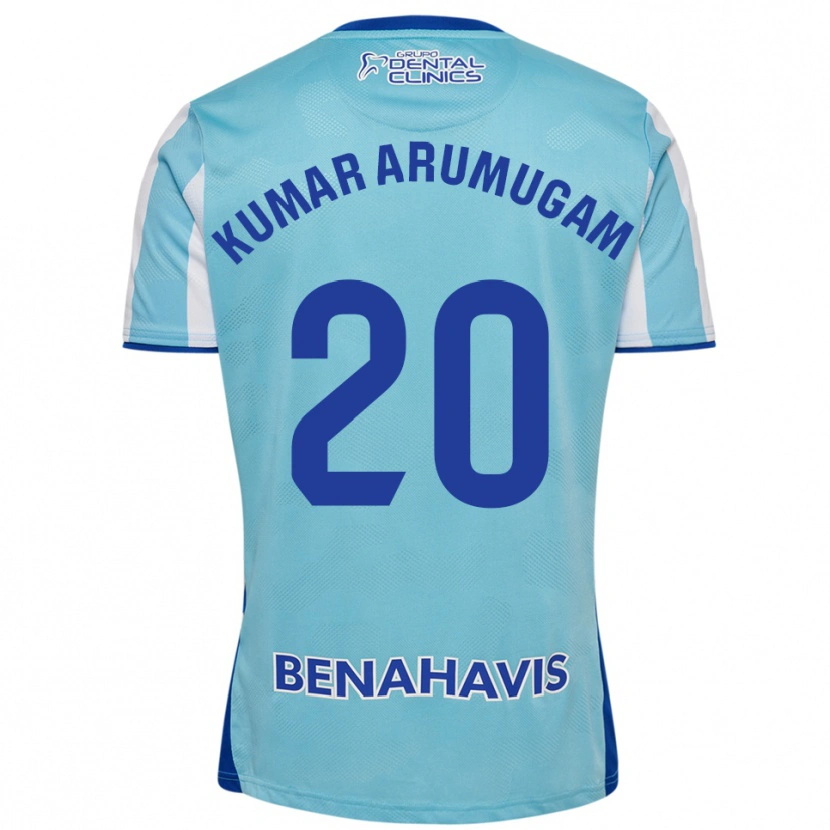 Danxen Homem Camisola Suk Kumar Arumugam #20 Azul Celeste Branco Principal 2025/26 Camisa Brasil