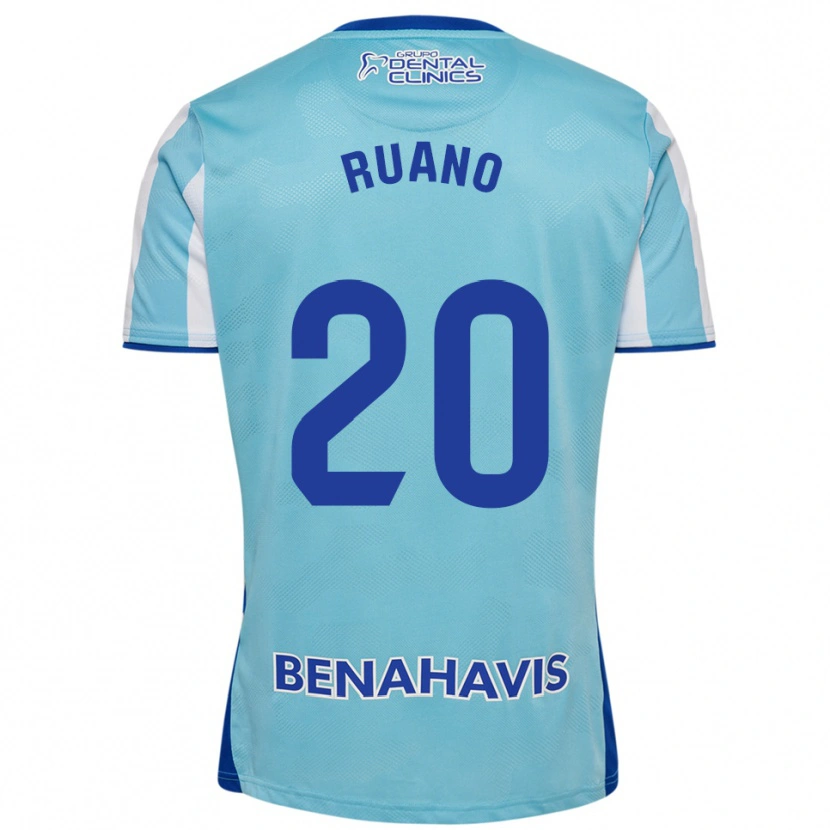 Danxen Homem Camisola Celia Ruano #20 Azul Celeste Branco Principal 2025/26 Camisa Brasil