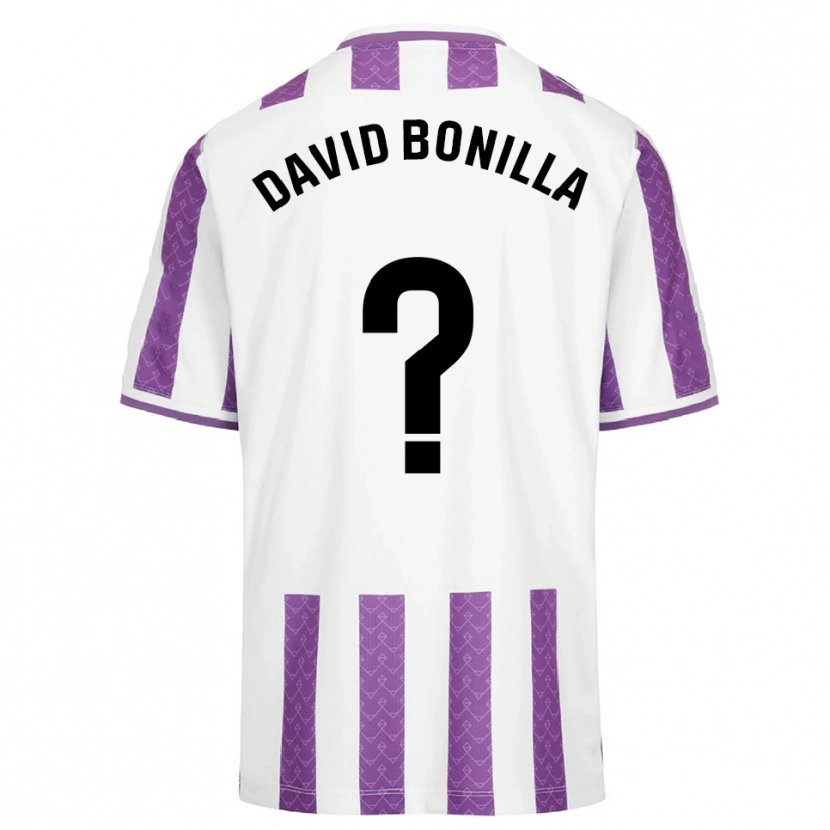 Danxen Homem Camisola Juan David Bonilla #0 Roxo Branco Principal 2025/26 Camisa Brasil