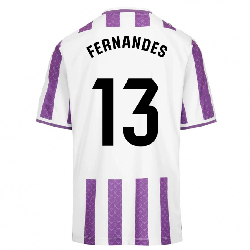 Danxen Homem Camisola Guilherme Fernandes #13 Roxo Branco Principal 2025/26 Camisa Brasil