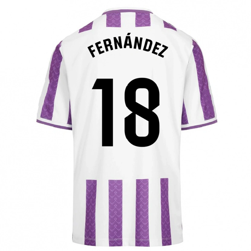 Danxen Homem Camisola Tommy Fernández #18 Roxo Branco Principal 2025/26 Camisa Brasil