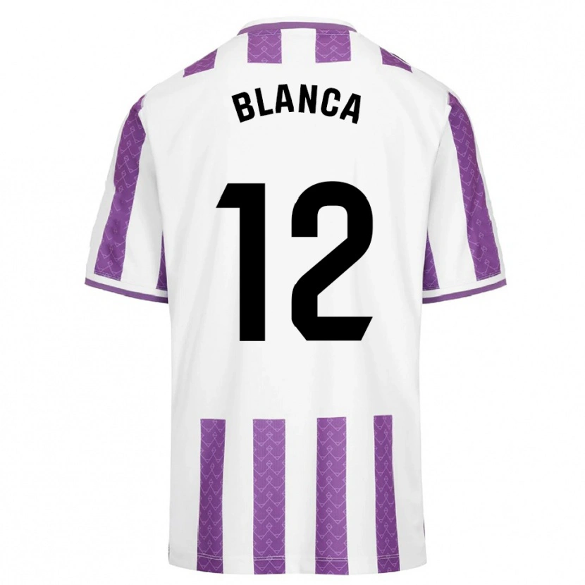 Danxen Homem Camisola Blanca Serrano Llanos #12 Roxo Branco Principal 2025/26 Camisa Brasil