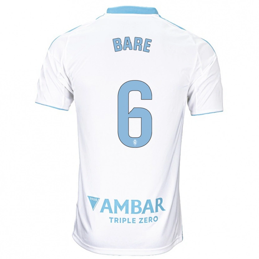Danxen Homem Camisola Keidi Bare #6 Branco Azul Celeste Principal 2025/26 Camisa Brasil