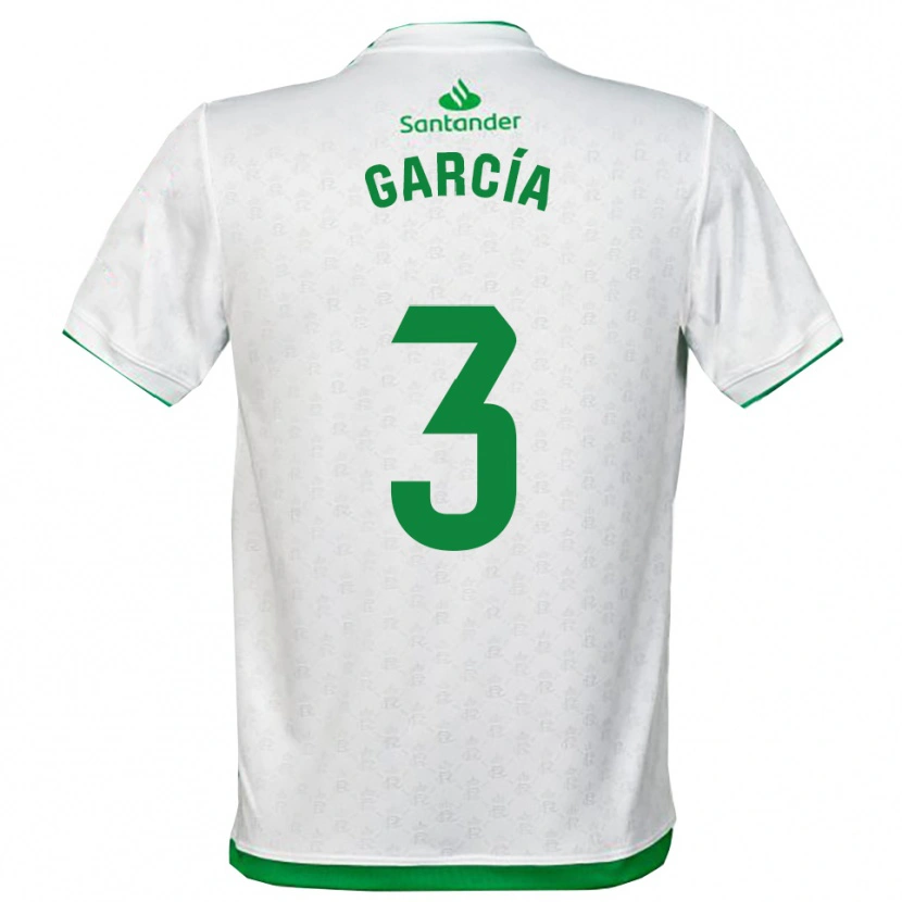 Danxen Homem Camisola Saúl García #3 Verde Branco Principal 2025/26 Camisa Brasil
