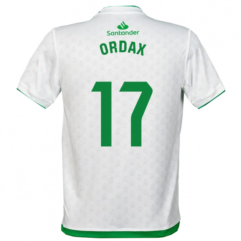 Danxen Homem Camisola Naiara Ordax Ibáñez #17 Verde Branco Principal 2025/26 Camisa Brasil