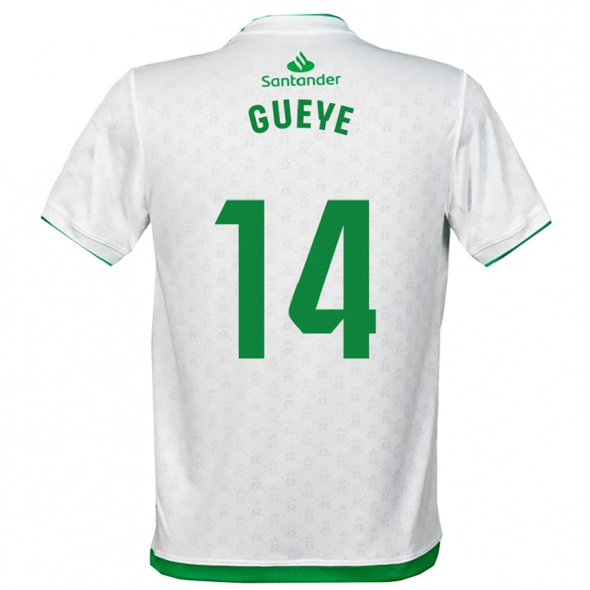 Danxen Homem Camisola Maguette Gueye #14 Verde Branco Principal 2025/26 Camisa Brasil