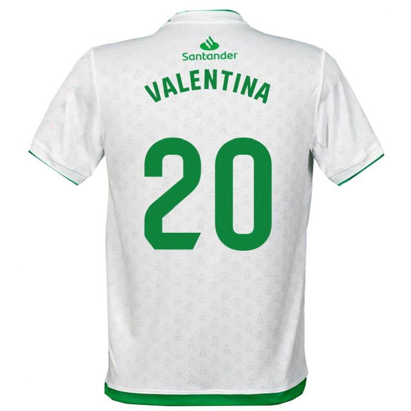 Danxen Homem Camisola Valentina Lucumi Montoya #20 Verde Branco Principal 2025/26 Camisa Brasil