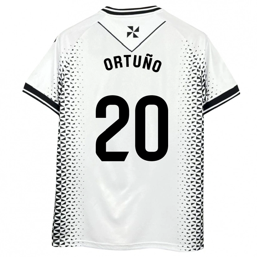 Danxen Homem Camisola Juanto Ortuño #20 Branco Preto Principal 2025/26 Camisa Brasil