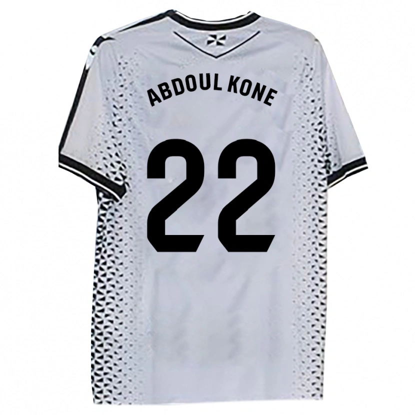 Danxen Homem Camisola Kialy Abdoul Kone #22 Branco Preto Principal 2025/26 Camisa Brasil