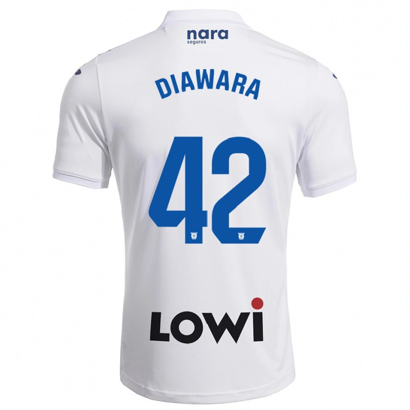 Danxen Homem Camisola Amadou Diawara #42 Branco Marinho Principal 2025/26 Camisa Brasil