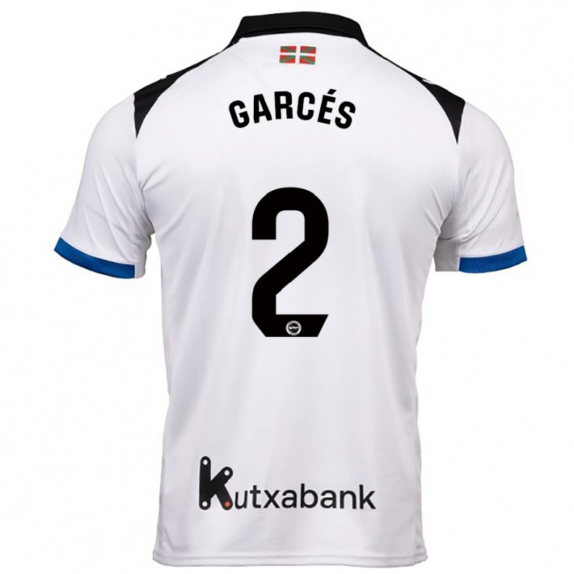 Danxen Homem Camisola Facundo Garcés #2 Branco Azul Alternativa 2025/26 Camisa Brasil