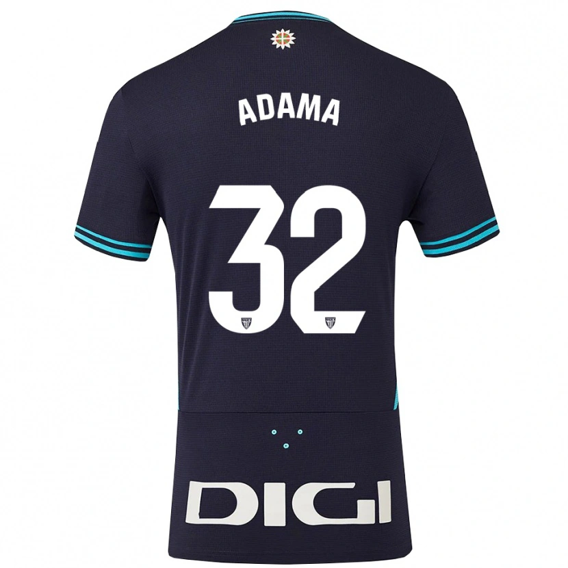 Danxen Homem Camisola Adama Boiro #32 Azul Marinho Azul Celeste Alternativa 2025/26 Camisa Brasil