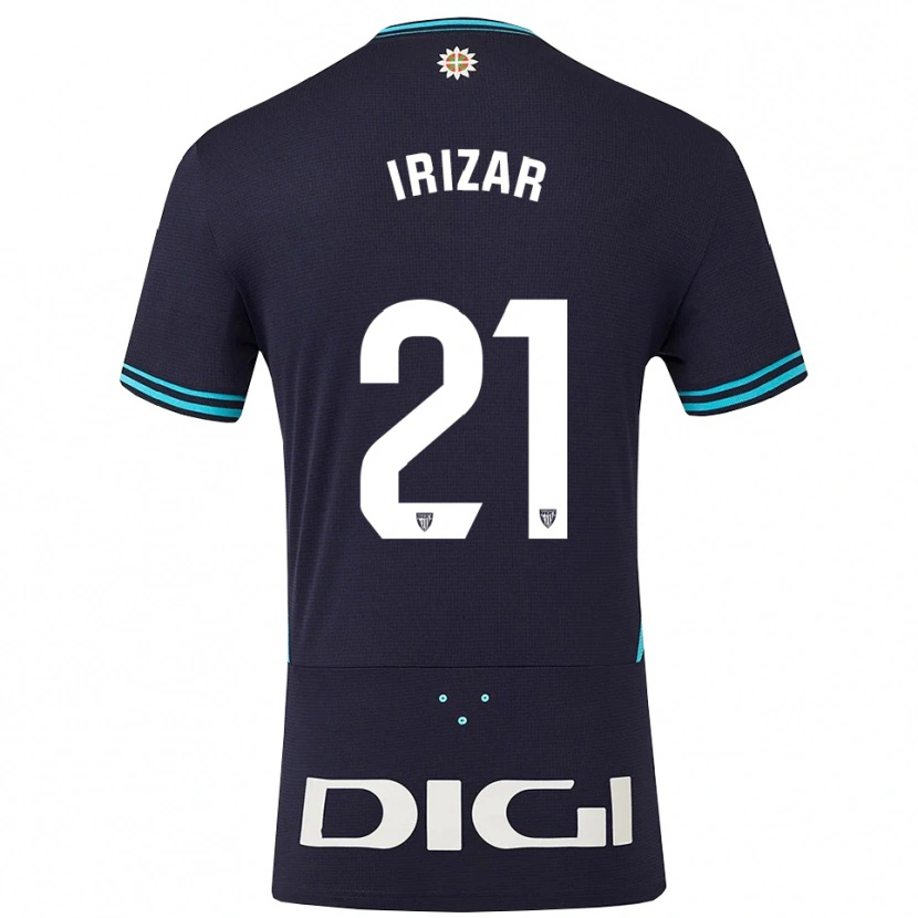 Danxen Homem Camisola Hur Irizar #21 Azul Marinho Azul Celeste Alternativa 2025/26 Camisa Brasil