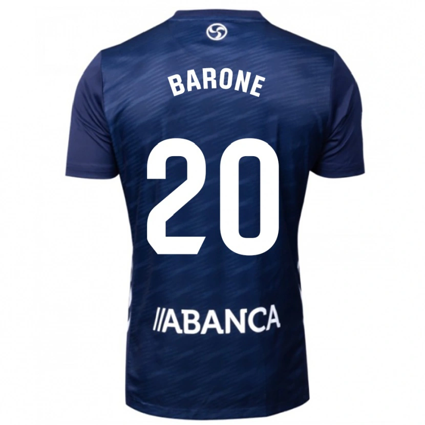 Danxen Homem Camisola Caio Barone #20 Azul Marinho Branco Alternativa 2025/26 Camisa Brasil