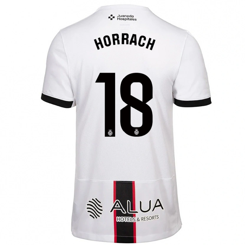 Danxen Homem Camisola Barto Horrach #18 Branco Preto Alternativa 2025/26 Camisa Brasil