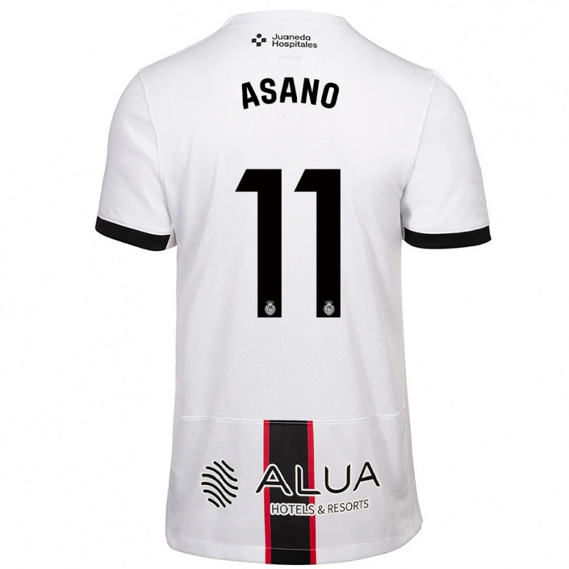 Danxen Homem Camisola Takuma Asano #11 Branco Preto Alternativa 2025/26 Camisa Brasil