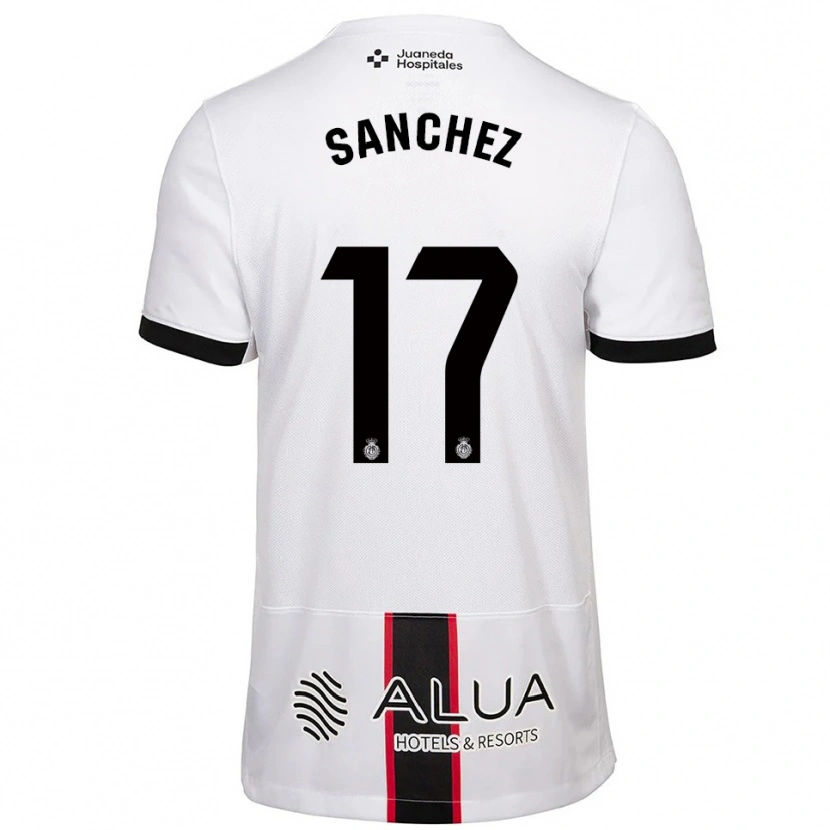 Danxen Homem Camisola Avelino Sánchez #17 Branco Preto Alternativa 2025/26 Camisa Brasil