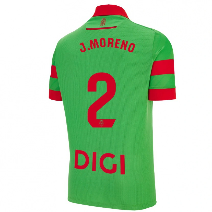 Danxen Homem Camisola Jorge Moreno #2 Verde Vermelho Alternativa 2025/26 Camisa Brasil