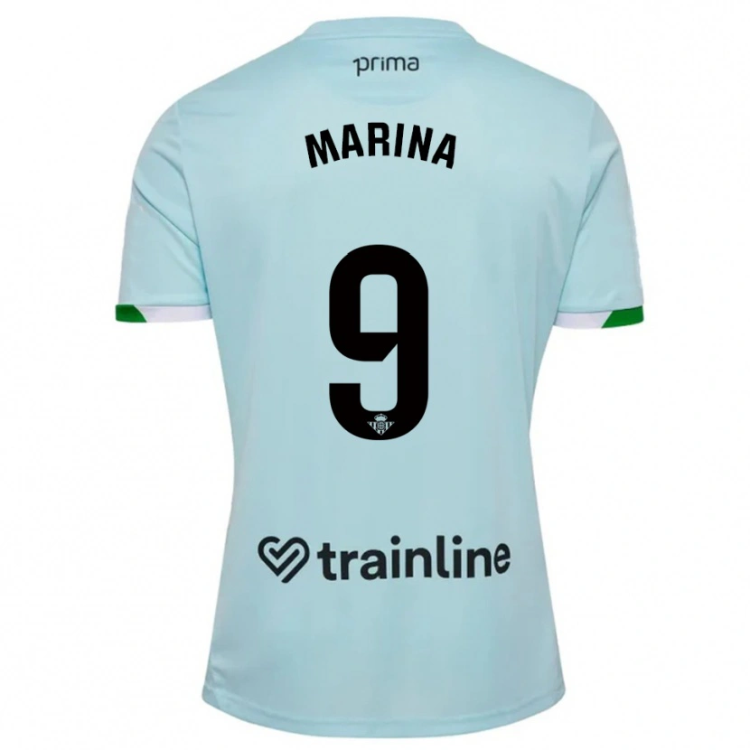 Danxen Homem Camisola Rodrigo Marina #9 Azul Celeste Verde Alternativa 2025/26 Camisa Brasil