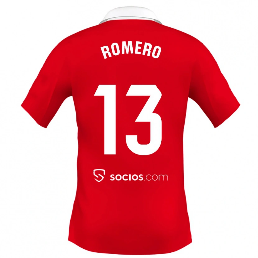 Danxen Homem Camisola Rafael Romero #13 Vermelho Branco Cinza Alternativa 2025/26 Camisa Brasil