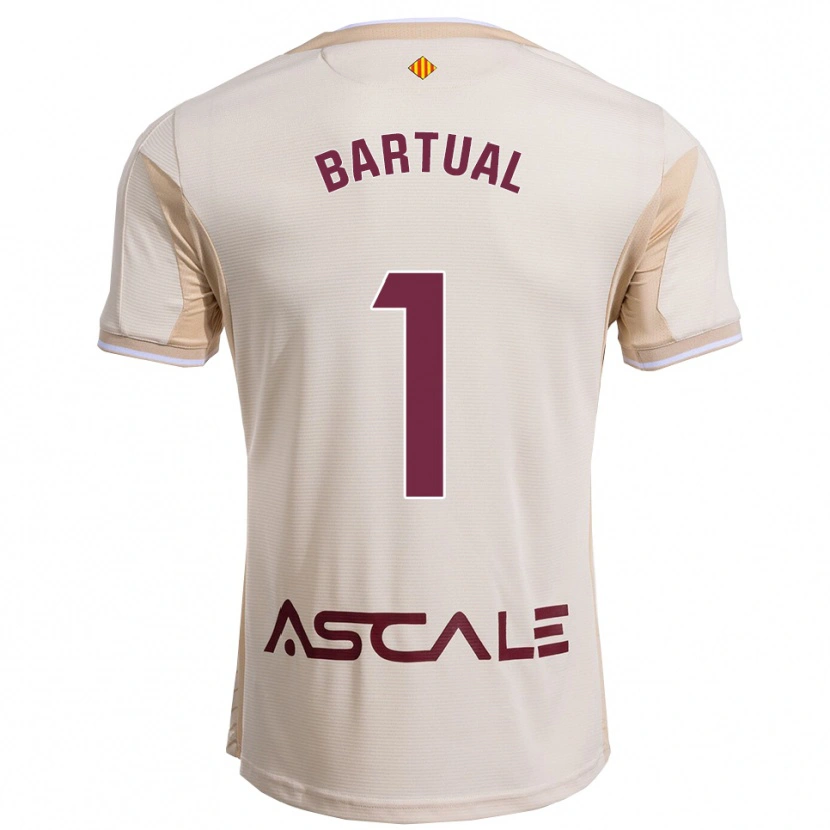 Danxen Homem Camisola Kike Bartual #1 Branco Sujo Borgonha Alternativa 2025/26 Camisa Brasil