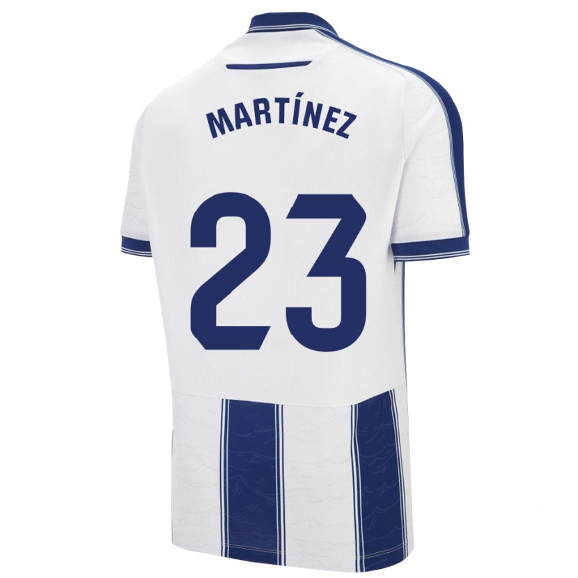 Danxen Homem Camisola Pablo Martínez #23 Azul Marinho Branco Alternativa 2025/26 Camisa Brasil