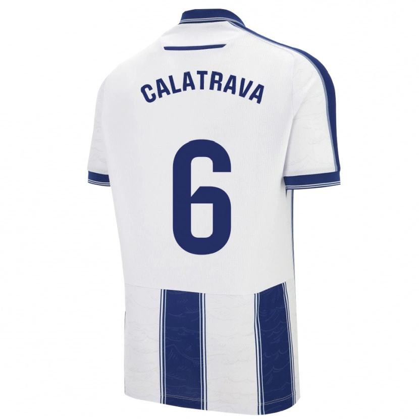 Danxen Homem Camisola Alberto Calatrava #6 Azul Marinho Branco Alternativa 2025/26 Camisa Brasil