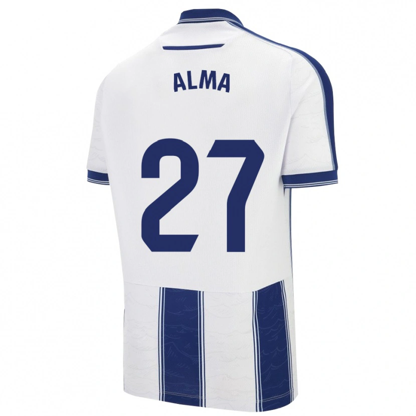 Danxen Homem Camisola Alma Velasco #27 Azul Marinho Branco Alternativa 2025/26 Camisa Brasil