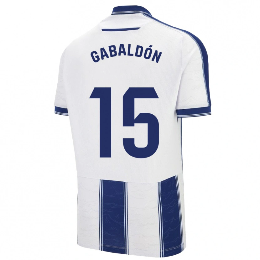 Danxen Homem Camisola María Gabaldón #15 Azul Marinho Branco Alternativa 2025/26 Camisa Brasil