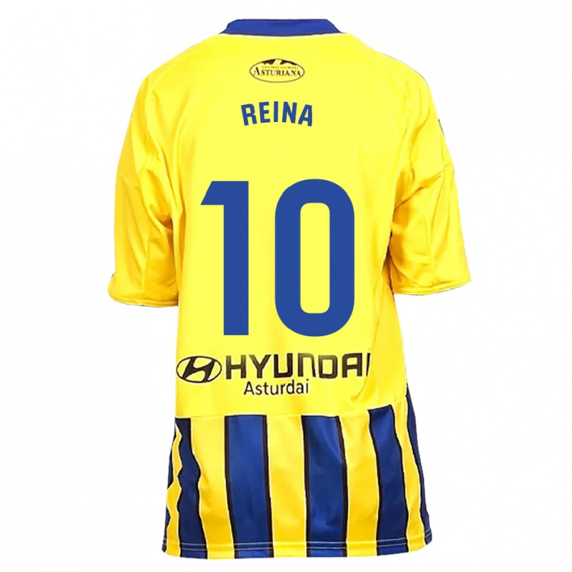 Danxen Homem Camisola Alberto Reina #10 Amarelo Azul Alternativa 2025/26 Camisa Brasil