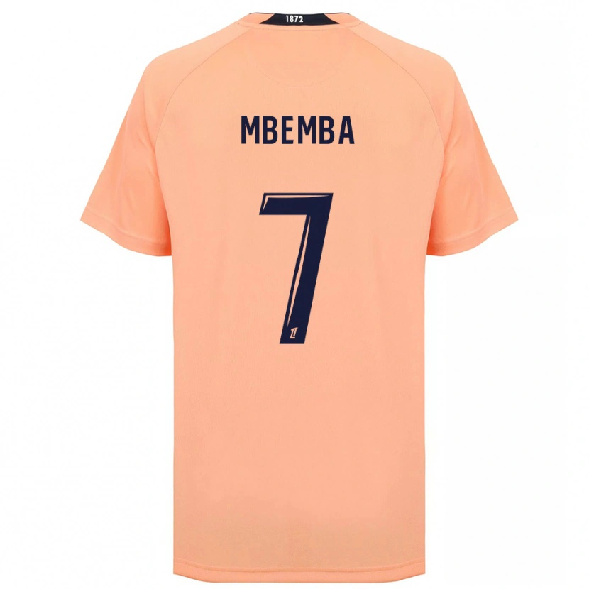 Danxen Homem Camisola Abdallah Mbemba #7 Laranja Azul Marinho Alternativa 2025/26 Camisa Brasil