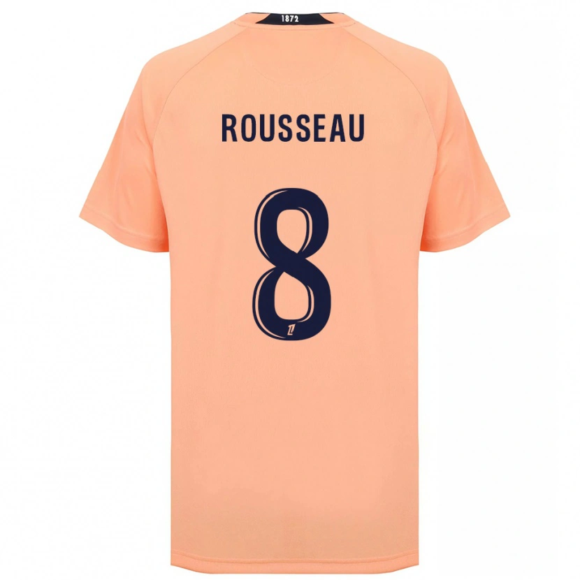 Danxen Homem Camisola Thomas Rousseau #8 Laranja Azul Marinho Alternativa 2025/26 Camisa Brasil