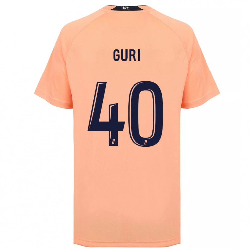 Danxen Homem Camisola Gabriel Guri #40 Laranja Azul Marinho Alternativa 2025/26 Camisa Brasil